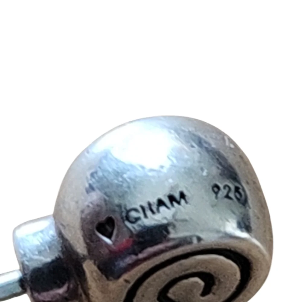 Chamilia Silver Replacement End For Bangle Bracelet - Picture 3 of 3